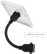 OTOTEC Single Port HDMI Wall Plate Panel Mount Female to Female Coupler 4K ARC view 3