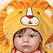 Paradise Galleries Silicone Reborn Baby Boy Doll Fiercely Loved, 20 inches, Weighted Body, 4-Piece Doll Set