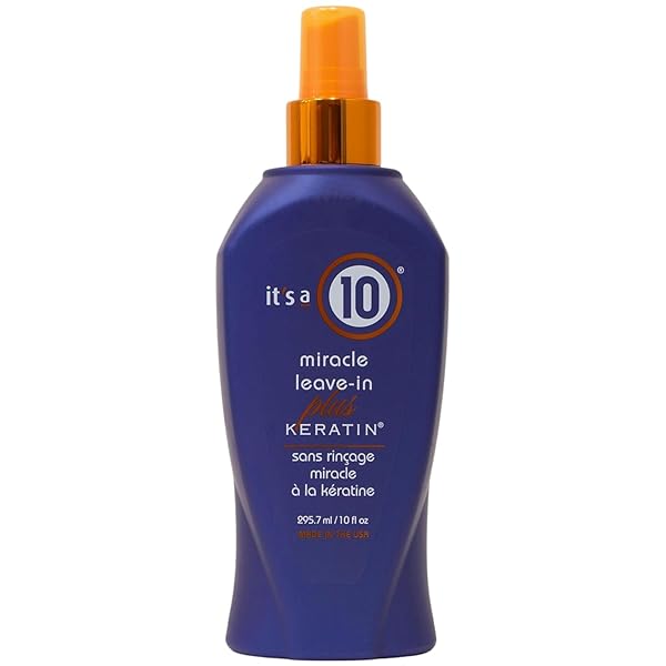 IT’S A 10 HAIRCARE MIRACLE LEAVE-IN PLUS KERATIN,...