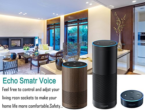 Wifi Smart Plug Mini Smart Outlet Work with Amazon Alexa & Google Home (2 packs) - Thumbnail 3