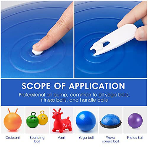 Aster Yoga Ball Fitness Exercise Ball Air Stopper Plug Pin Adapter