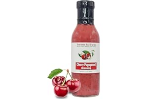 Traverse Bay Farms Nationally Award-Winning Salad Dressings (Cherry Poppyseed, 1 Bottle)