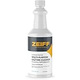 Zeiff Pro-Grade Multi-Purpose Probiotic Enzyme Cleaner - Pet Stain and Odor Remover, Drain Cleaner - Powerful Cleaning & Odor Eliminating Formula For Professional & Home Surfaces - 32 Ounce