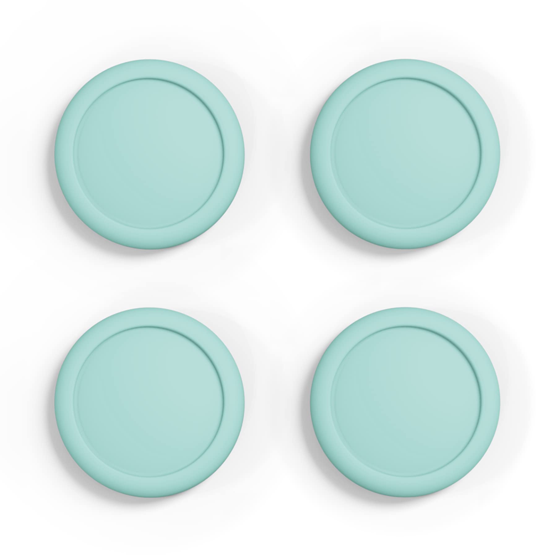 eXtremeRate PlayVital Switch Joystick Caps, Switch Lite Thumbstick Caps, Silicone Analog Cover for Switch OLED Joycon Thumb Grip Rocker Caps for Nintendo Switch & Switch Lite - Misty Green