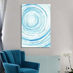 Abstract Blue Circles