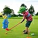 TOY Life Kids Golf Clubs - Toddler Golf Set -Sport Golf Game for Toddlers - Outdoor Golf Kids - Golf Toys - Toy Golf Cart - Plastic Kids Golf Clubs with 2 Flags and 3 Balls - Kids Golf Clubs 3-5