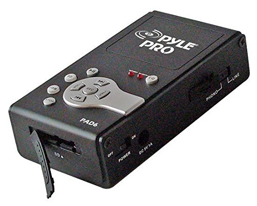 PYLE PAD6 Audio to USB Interface & recorder to Computer & SD Card