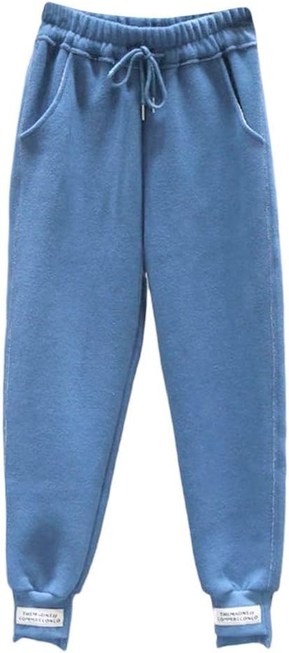 LENXH Ladies Solid Color Pants Pants Pocket Pants Simple Casual Pants Fashion Pants