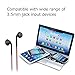 Vomercy Headphones In-Ear Earbuds with Microphone Stereo Wired iPhone Earphones