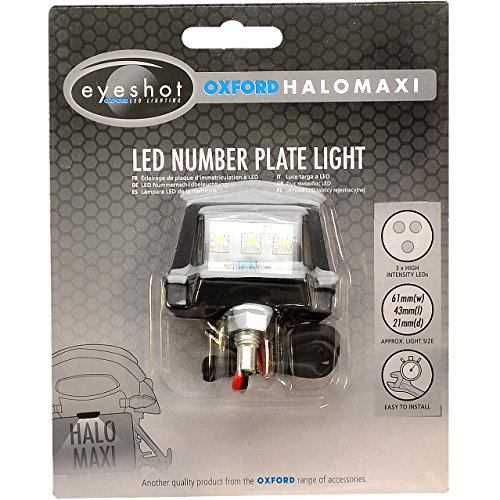 Oxford HaloMaxi LED Number Plate Light
