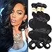 Connie 8A Peruvian Hair 3 Bundles Body Wave 14 16 18 Unprocessed Peruvian weave hair human bundles Natural Black Color Total 300g