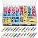 250pcs Heat Shrink Wire Connectors, Sopoby Marine Electrical Terminals Kit, Waterproof Automotive Ring Set with Case primary