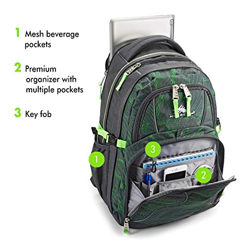 image for High Sierra Swerve Laptop Backpack, 17-inch Laptop Backpack for High S