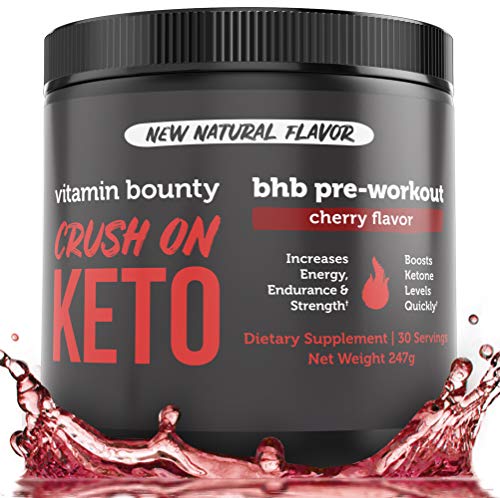Crush On Keto Exogenous Ketone Pre Workout Powder Drink