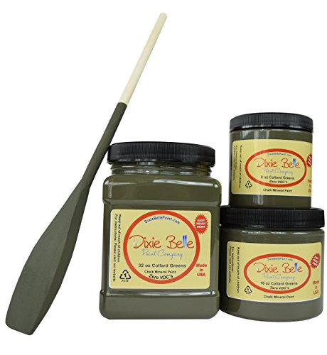 Dixie Belle Paint Company Chalk Finish Furniture Paint (Collard Greens) (16oz)