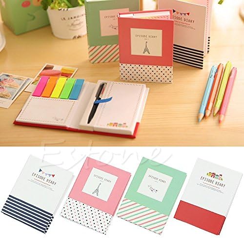 Sticky Notes Notebook Memo Pad Bookmark Paper Sticker Notepad Office Gracious