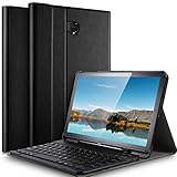 IVSO Case with Keyboard for Samsung Galaxy Tab S4 10.5- Detachable Wireless Keyboard Case for Samsung Galaxy Tab S4 SM-T830 Wi-Fi & SM-T835 4G LTE 10.5-inch 2018 Release Tablet (Black)