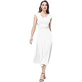 BXGMATAG Women's Two Piece Skirt Set Summer Outfits Sexy Short Sleeve Cropped Tops Ruched High Waist Midi Skirts 2pc