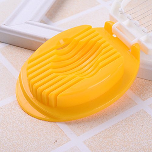 Chige Egg Slicer with Stainless Steel Wires, Boiled Eggs Cutter, Multi Purpose Slicer