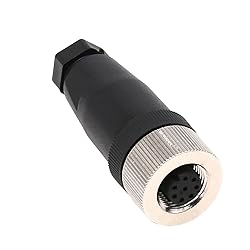 Eonvic M12 8 Pin Female A Code Sensor Aviation Plug