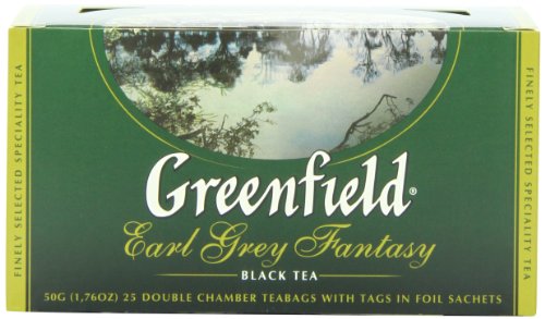 Greenfield Tea, Earl Grey Fantasy, 25 Count