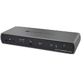 Sonnet Echo 11 Thunderbolt 4 Dock 90W USB-C Gigabit Ethernet SD Mac Windows | Four Thunderbolt ports; three 10Gbps USB-A ports; UHS-II card reader; audio headset connection