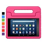 Sztook Case for All-New Amazon Fire HD 8 (2016 6th Generation) - Kids Shock Proof Convertible Handle Light Weight Protective Stand Cover Case for Fire HD 8 Tablet (6th Gen, 2016 release Only),Rose