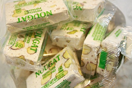 Deliver Kosher Bulk Candy - Persian Style Pistachio Nougat - 1lb Bag - Thumbnail 2