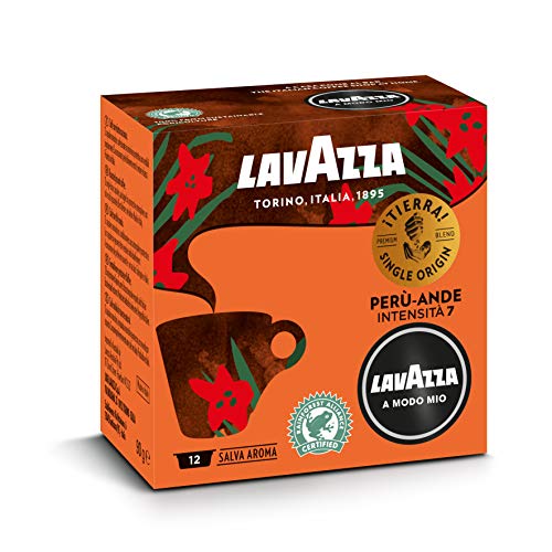 LAVAZZA A Modo Mio Espresso Selva Alta/Peru-Ande, Kaffee, Kaffeekapseln, Arabica, 120 Kapseln