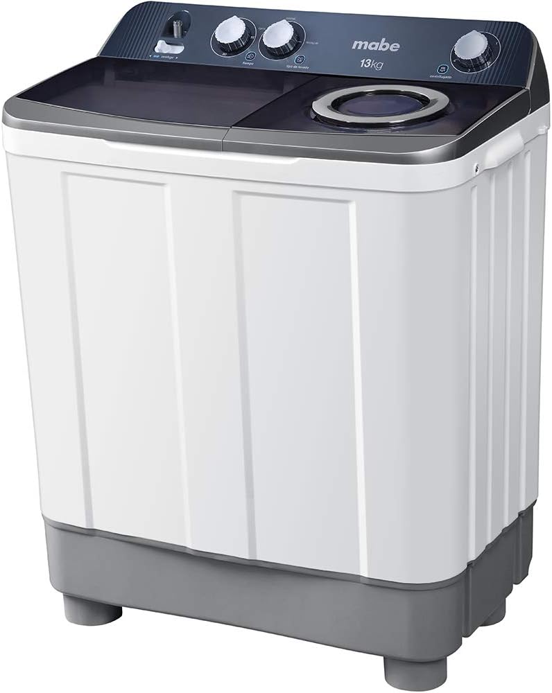 mabe lmdx3124pbab0 lavadora semiautomatica 13 kg color blanco pack of paquete de 1