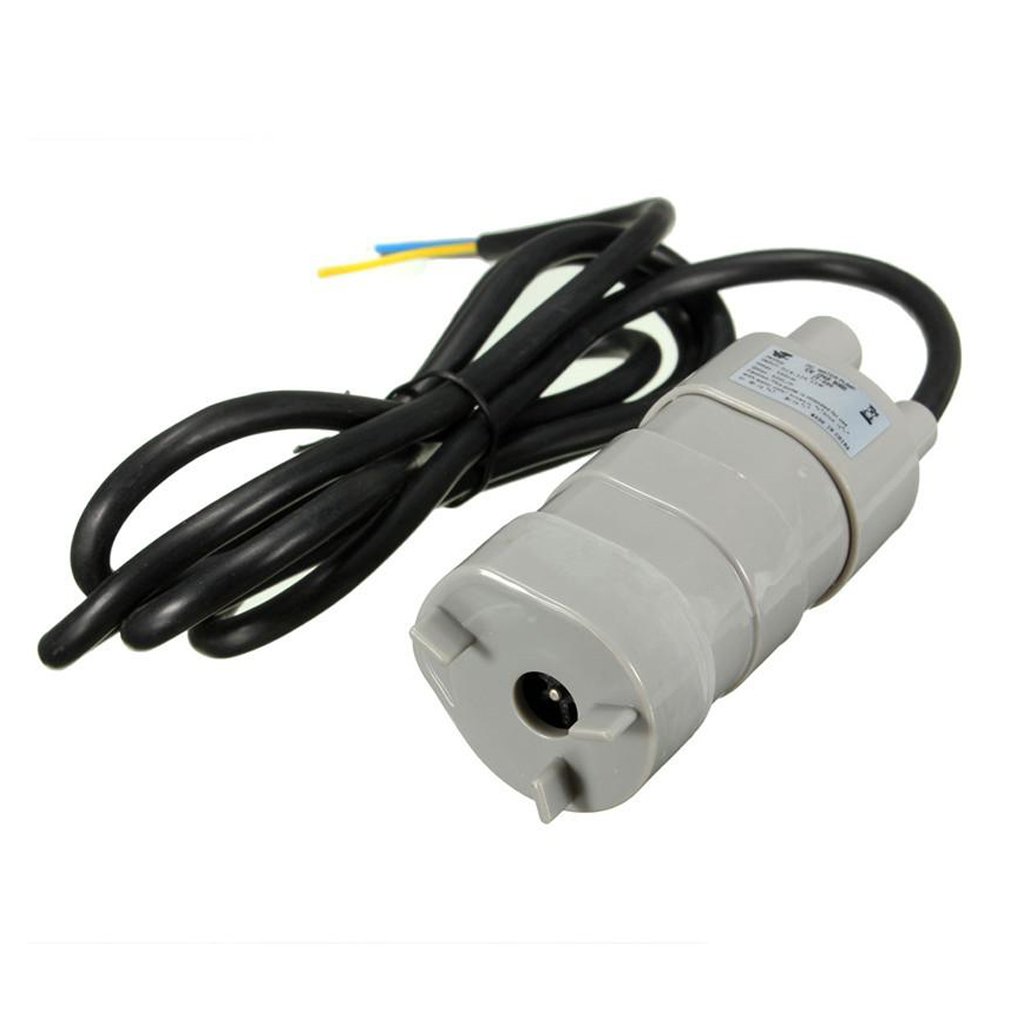 Photo 1 of HiLetgo 5M High Head DC Water Pump Submersible Motor For Pond, Aquarium, Fish Tank Fountain 10L/Min 600L/H DC12V 1.2A