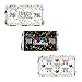 75th Birthday Party Favors - Miniatures Candy Bar Wrapper Stickers - Multi-Colored (54 Count)