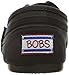 BOBS from Skechers Women's Plush-#Adorbs Flat, Black/Black Adorbs, 10 M US