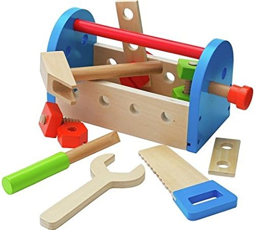 Wooden toy tool box Clearance