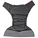 AIO Reusable Washable Cloth Diaper Nappy Charcoal Bamboo Insert Overnight (A-12)