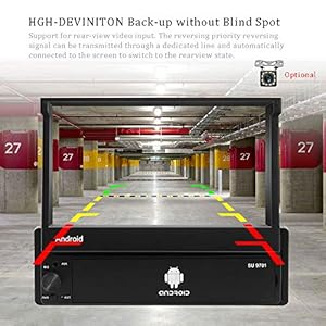 Autoradio Android 1 Din GPS con Bluetooth - Podofo 7 Pollici Estraibile Touchscreen Auto Radio 1G+16G GPS WiFi Bluetooth… - immagine 4