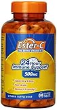 Ester-C 24 Hour Immune Support 500 milligrams Non-acidic Stomach Friendly, Coated Tablets, 300-Counts
