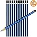 Emraw 2B Pencils Pack Bundle for Tests Exam Writing Drawing Sketching - Bulk Pack of 24 Pencil
