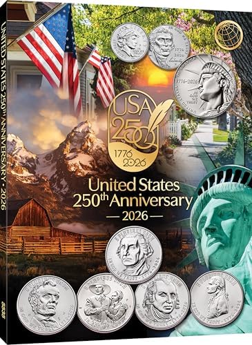 Amazon.com: Official Whitman® Coin Folder - United States 250th