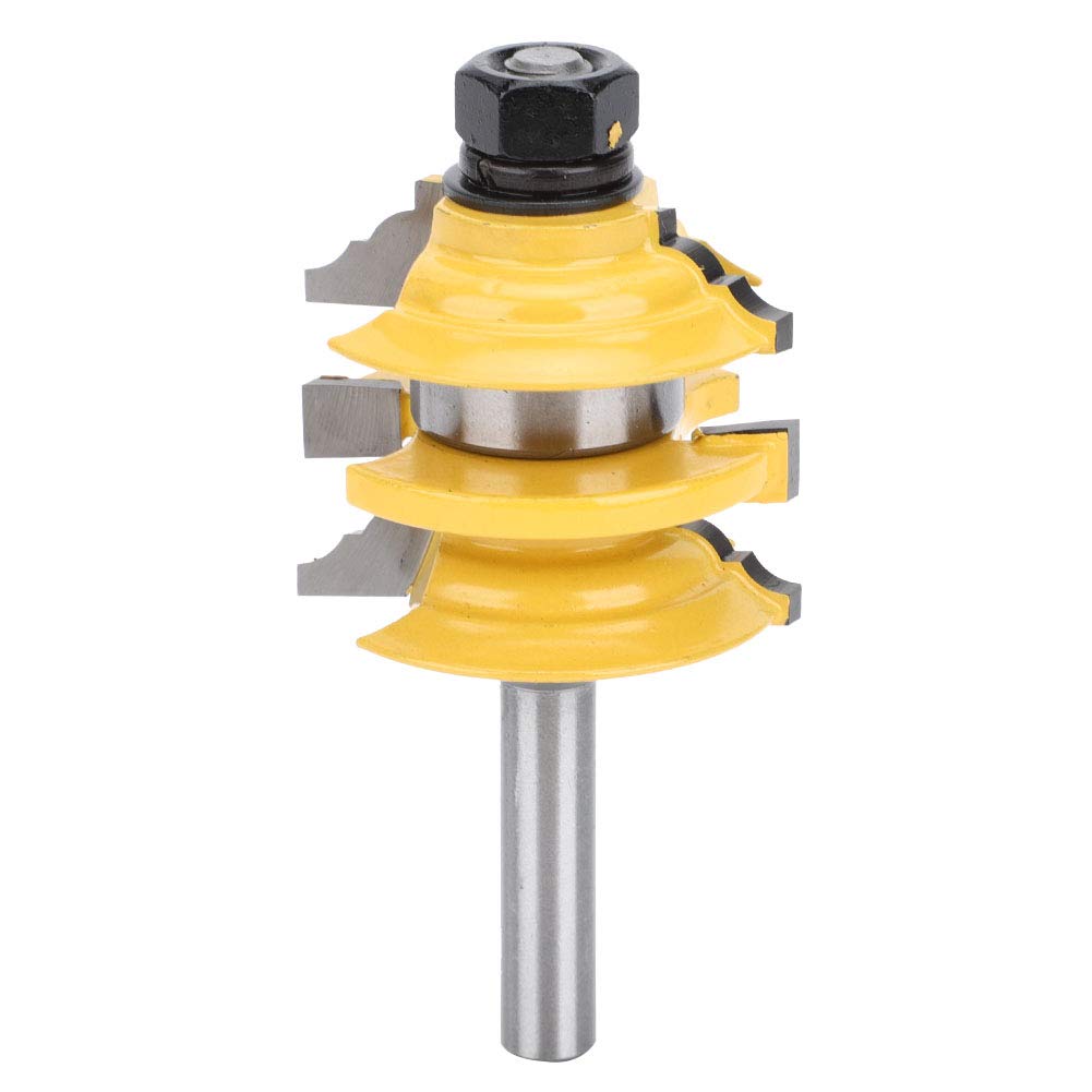 BORDSTRACT 8mm Shank Anti-Backlash Router Bit, Tenon West Joint for Milling