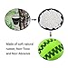 MixMart Natural Rubber Dog Toy Balls (2.6in) with Minty Scent-2 Pack (Grass Green/Mint)