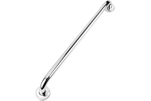 YF Bathroom Safety Grab Bar, 24-inch Chrome Stainless Steel Shower Grab Bars Security Grab Handrail for Bathroom Bathtub Show