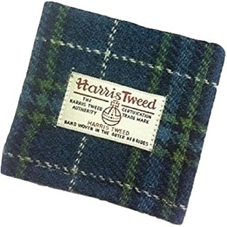 Harris Tweed Man's Wallet - St Andrews Plaid Design