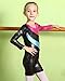 BAOHULU Leotard for Girls Gymnastics Toddler Sparkle Stripes Tank Biketards One Piece