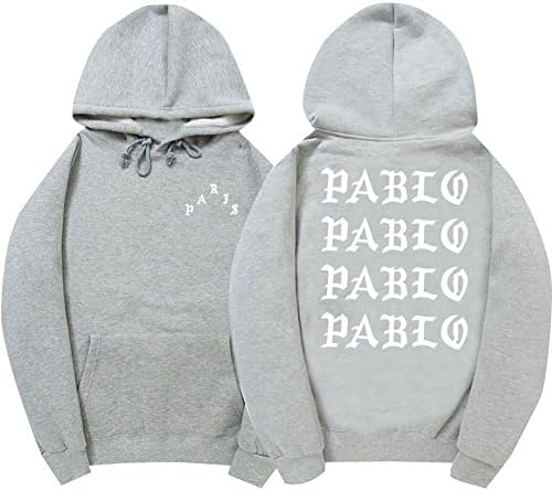Summily Fashion Streetwear Hooded I FEEL LIKE PABLO letter Printed Hoodies Hip-Hop Pullover Sweatshirt 228 S