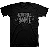Kerusso Unisex Christian Crewneck Short Sleeve Graphic T-Shirt Cotton Black No Other Name