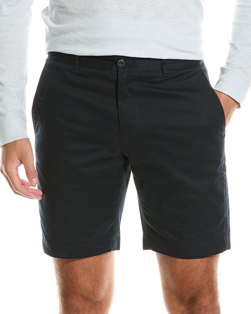 Photo 1 of Vince Mens Cotton Twill Griffith Chino Short, Coastal, 34