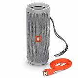 JBL Flip 4 Waterproof Portable Bluetooth Speaker - Grey