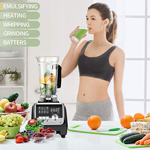 OMMO Blender 1800w, Professional Countertop Blender Smoothie Maker with