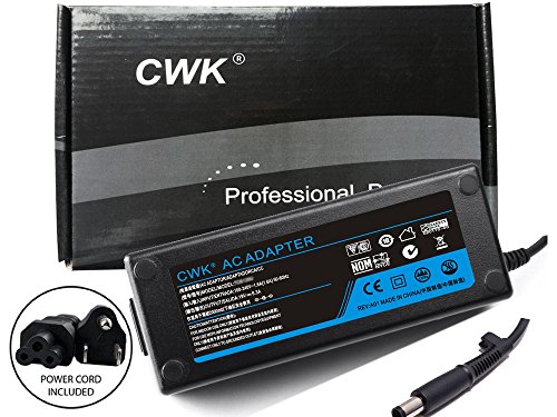 CWK Laptop Charger AC Adpater Power Supply Cord Plug for HP Envy 15, 15T, 17, 17T, DV6, DV7; HP Pavilion DV6, DV7, DV7t, DV8, DV8t; HP EliteBook 8530p 8530w 8540p 8540w 8560p 8560w 8570w 8730w 8740w 8760w; HP HDX18; HP All-in-One PC 23 310 310z 600; P/N VE025AA#ABA, 693709-001, PPP016L-E, 463953-001, 645156-001, 391174-001, HSTNN-DA25, 384023-001, 644699-003, 519331-001 Spare Power Supply Wall Cord